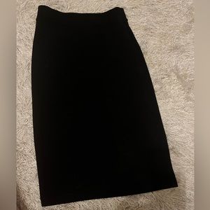 BCBG Classic Black Pencil Skirt Size S